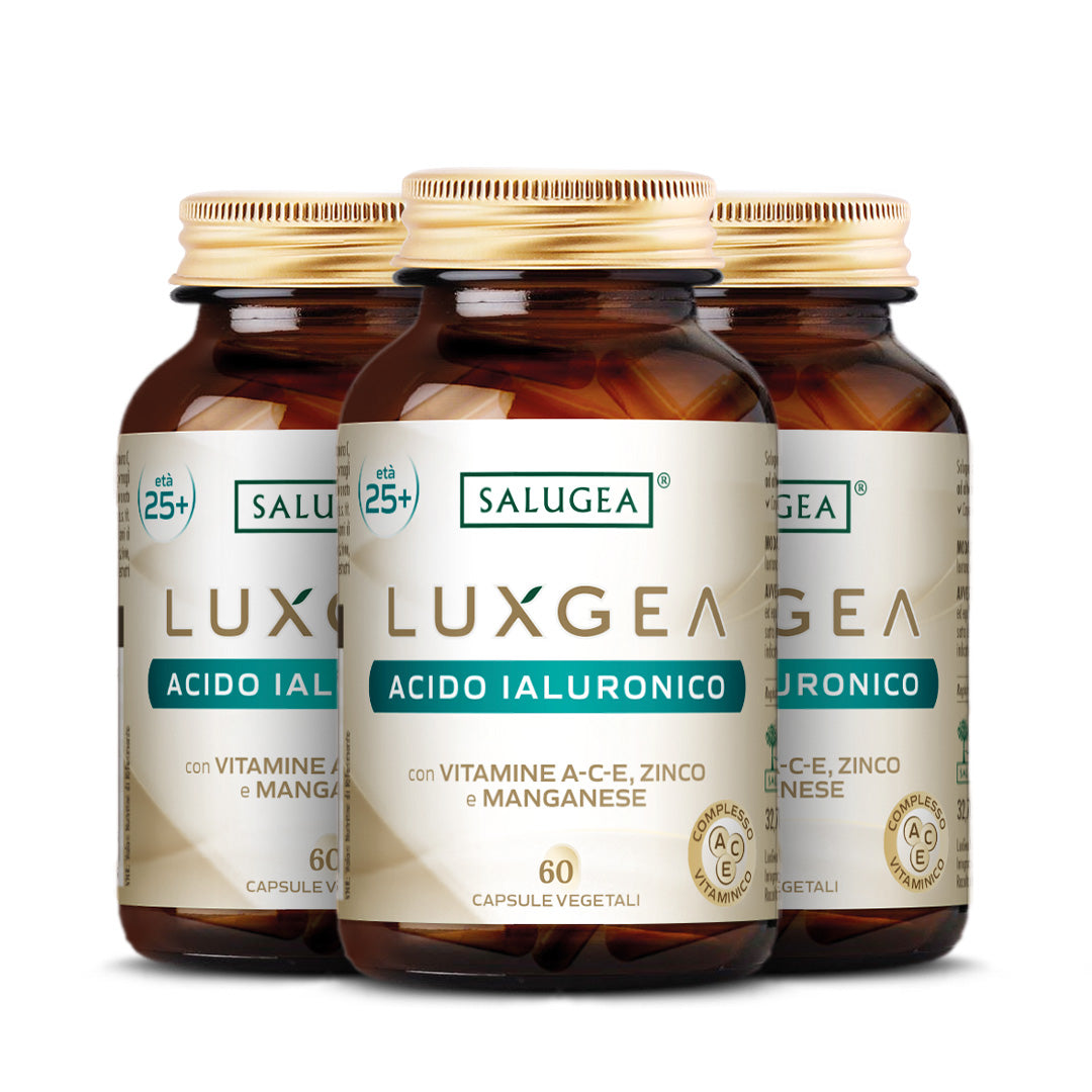 Salugea LuxGea Acido Ialuronico integratore 1 confezione idratante