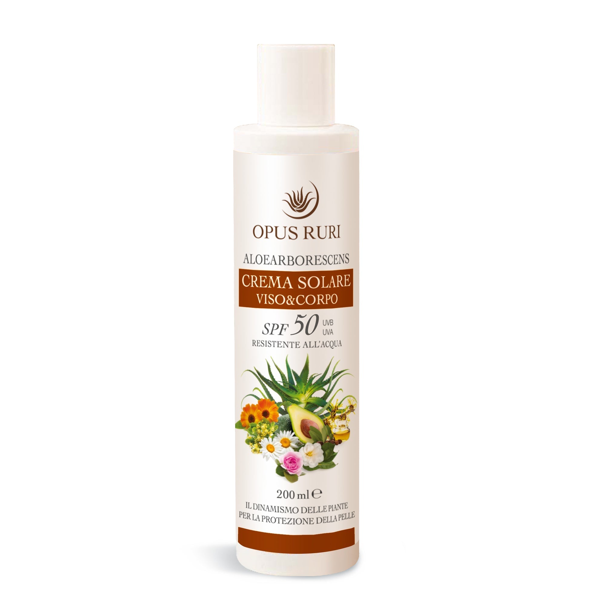 Moltitudo I Solari Crema Solare SPF50 viso corpo 200 ml aloe