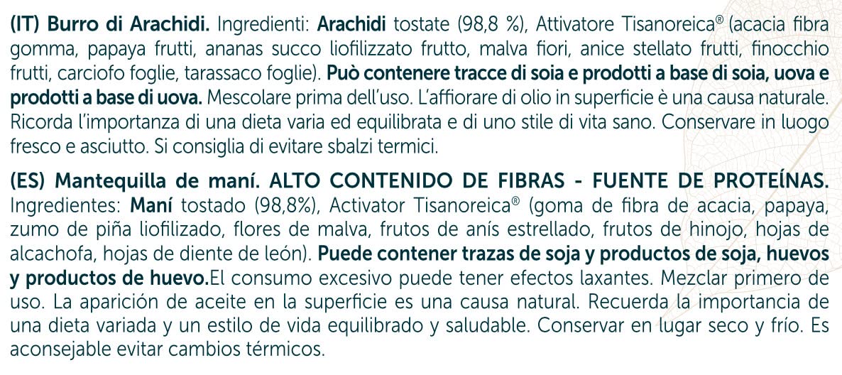 Gianluca Mech Tisanoreica Crema Burro Arachidi 200g