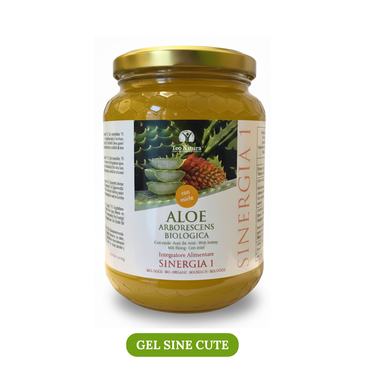Teo Natura Padre Zago Sinergia 1 gel miele 750ml