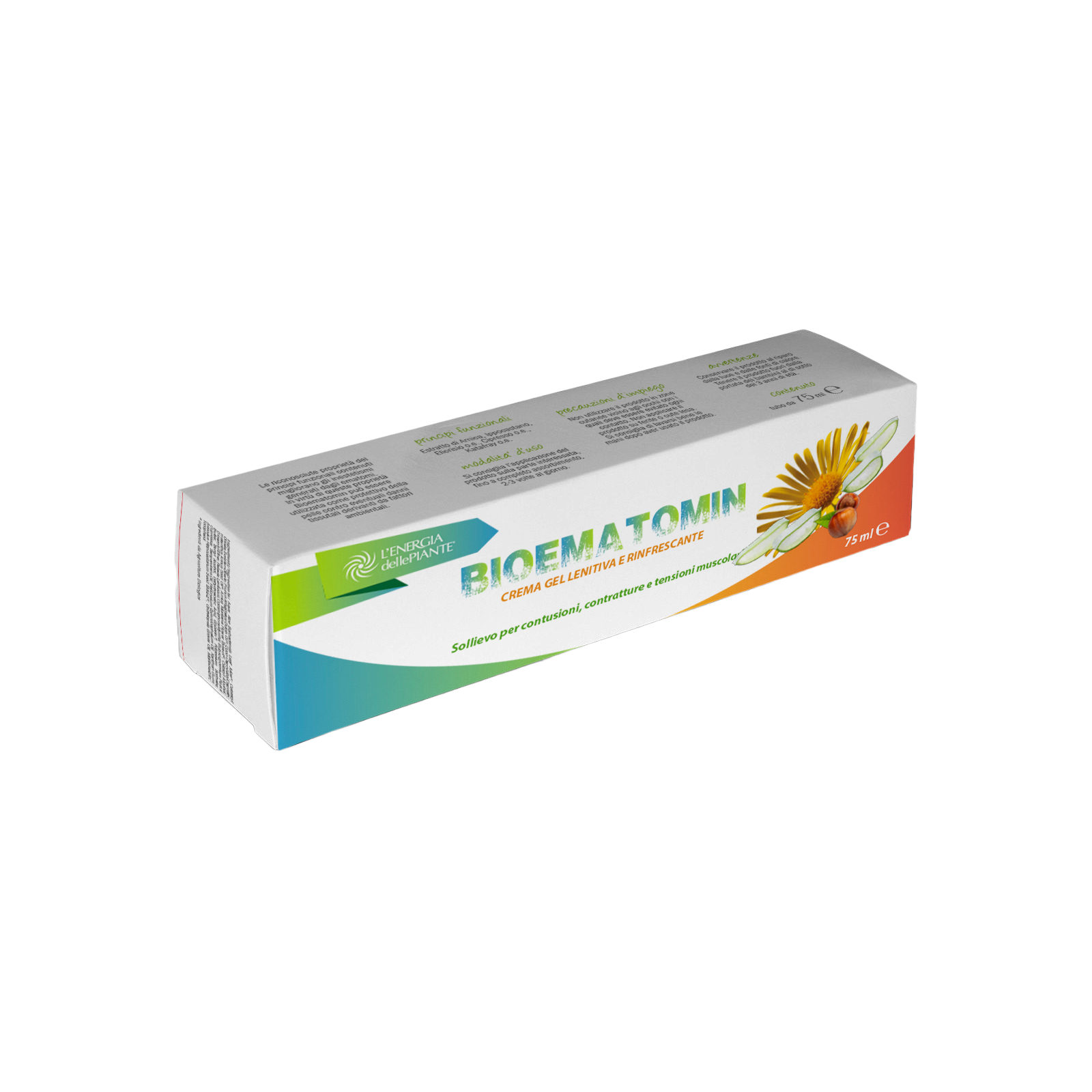 L'energia delle piante Bioematomin gel traumi 75 ml massaggio