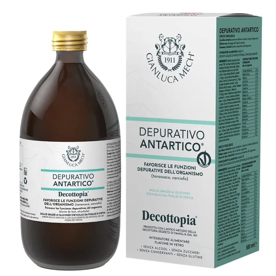 Gianluca Mech Decottopia Antartico integratore detox 500 ml