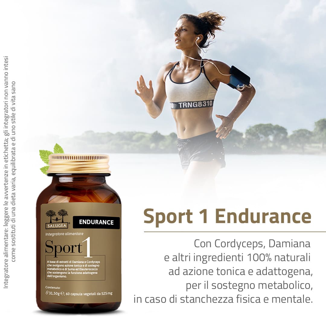 Salugea Sport 1 Endurance integratore 1 confezione energia