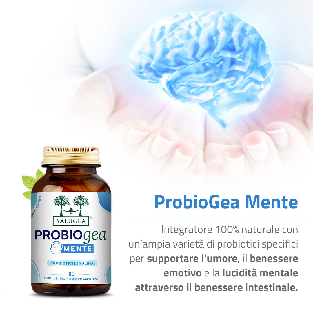Salugea ProbioGea Mente Probiotico Umore 1 Confezione