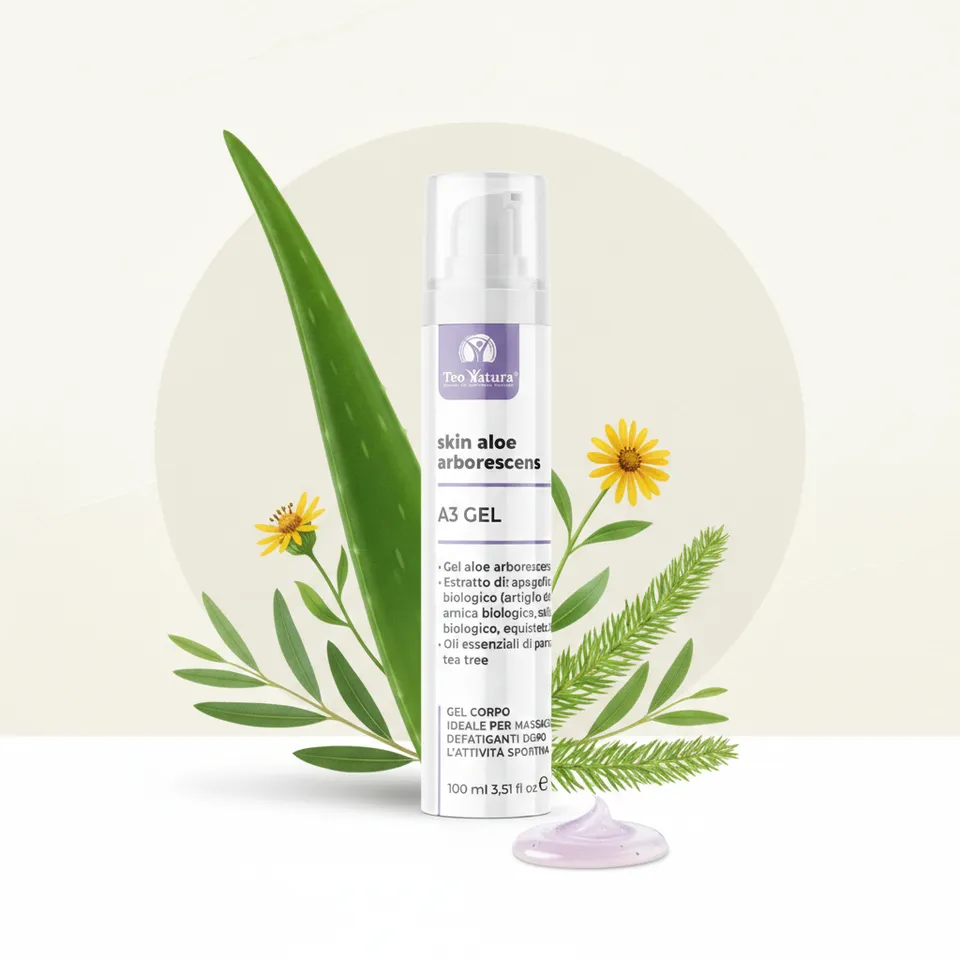Teo Natura Skin Care A3 Gel massaggi aloe 100ml