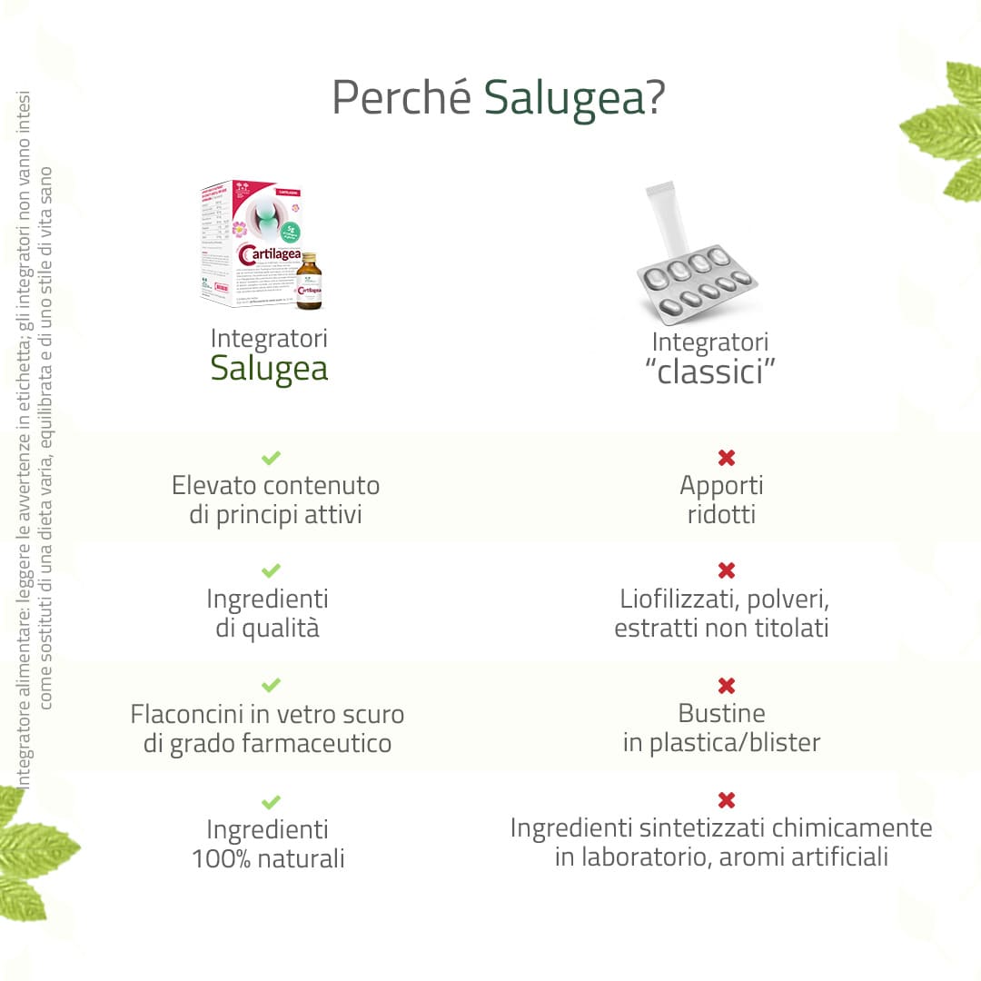 Salugea Cartilagea integratore liquido 1 confezione cartilagini