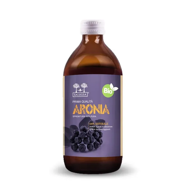 Salugea Succo di Aronia Bio succo antiossidante 1 flacone
