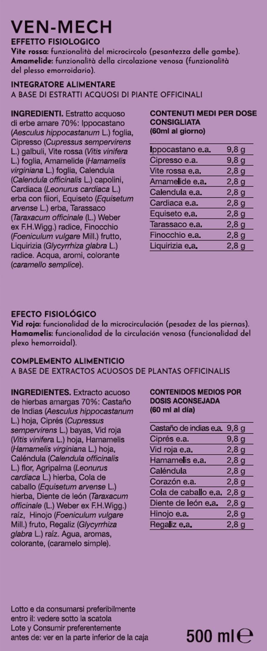 Gianluca Mech Decottopia Ven-Mech 500ml gambe microcircolo