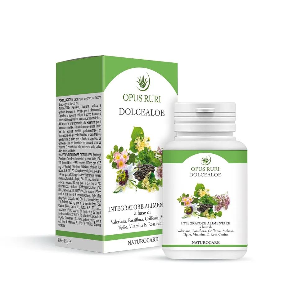 Moltitudo Opus Ruri Dolcealoe Sonno 90 capsule relax