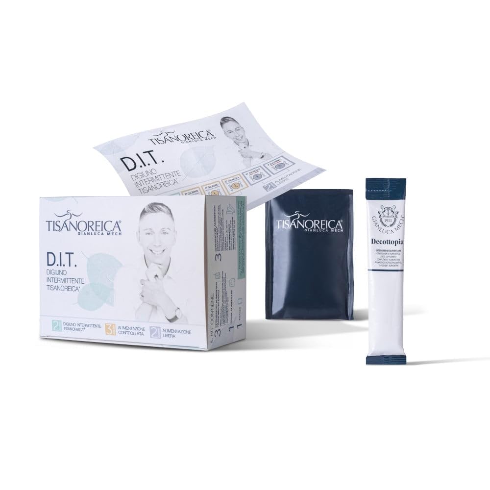 Gianluca Mech Tisanoreica Kit Stabilizzazione detox 8 giorni
