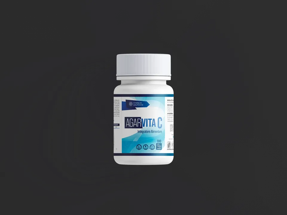 L'energia delle piante Agarvita C 100 tavolette intestino fibre