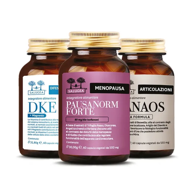 Salugea Percorso Menopausa e Ossa kit vitamina D 1 mese