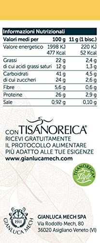 Gianluca Mech Tisanoreica Biscotti cioccolato senza glutine 176g