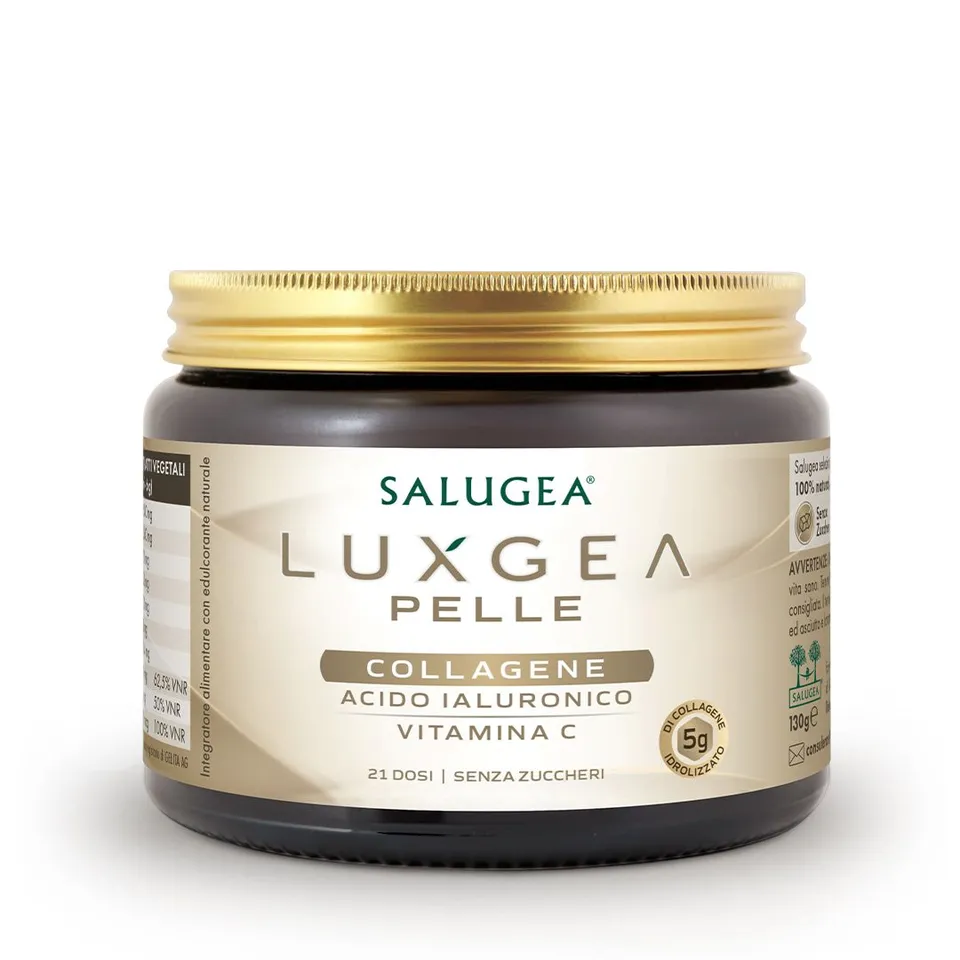 Salugea LuxGea Pelle collagene da bere polvere 21 dosi