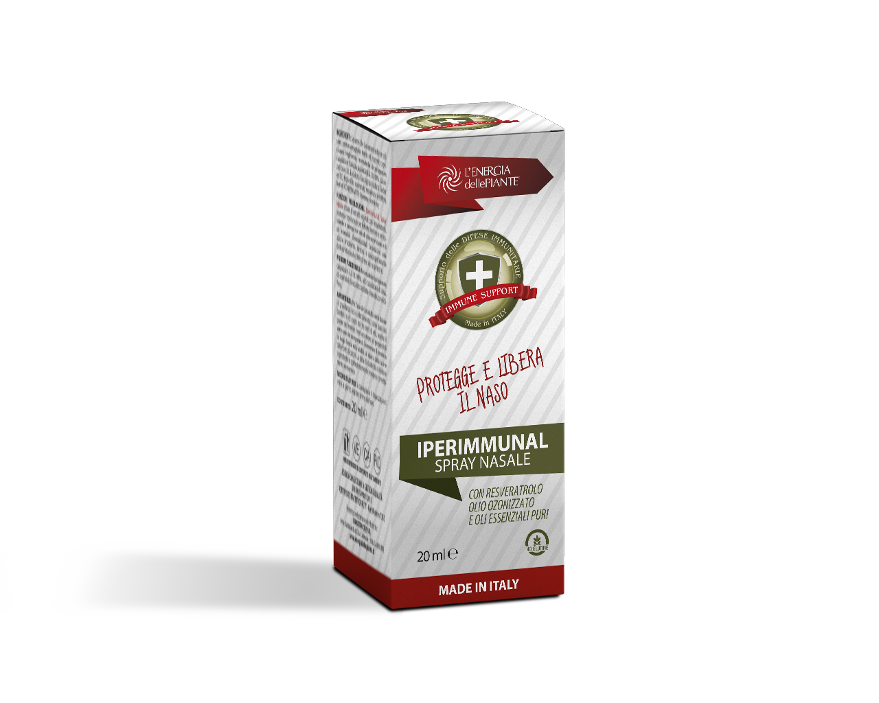 L'energia delle piante Iperimmunal spray nasale 20ml eucalipto