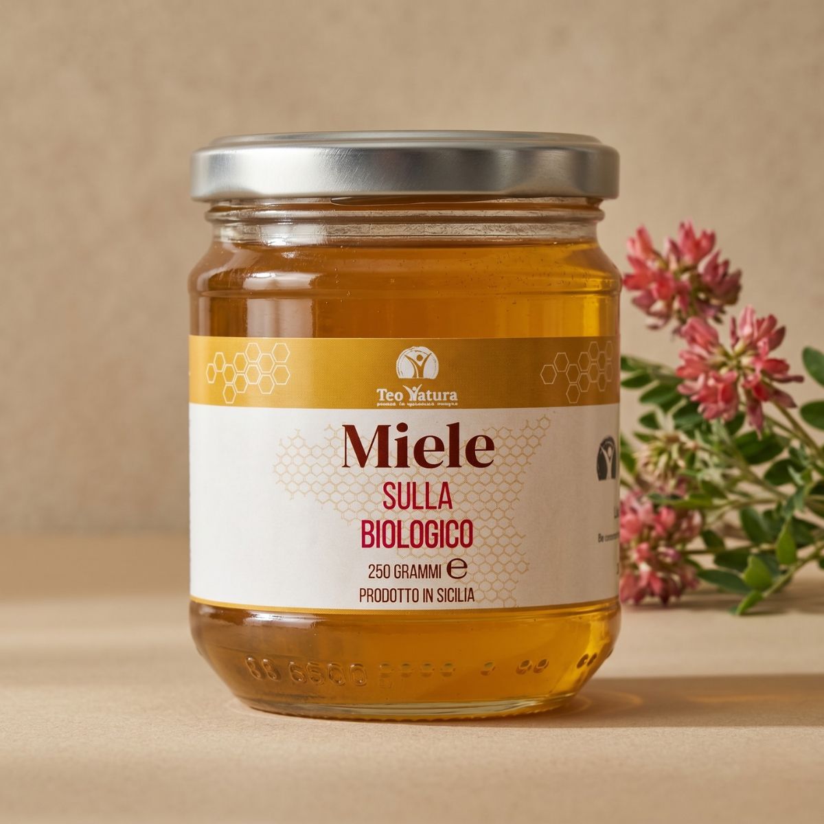 Teo Natura Miele di Sulla Biologico Siciliano 250 g