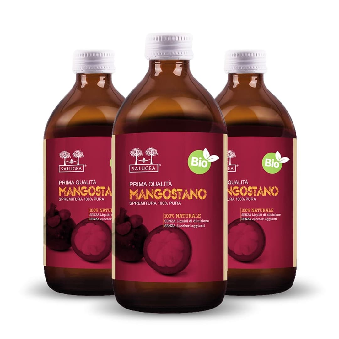 Salugea Succo di Mangostano Bio succo 1 flacone antiossidante
