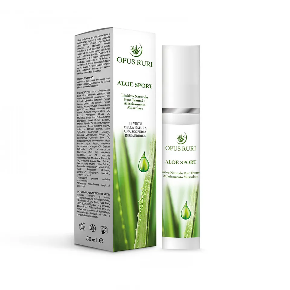 Moltitudo Opus Ruri Aloe Sport crema 50 ml arnica e artiglio