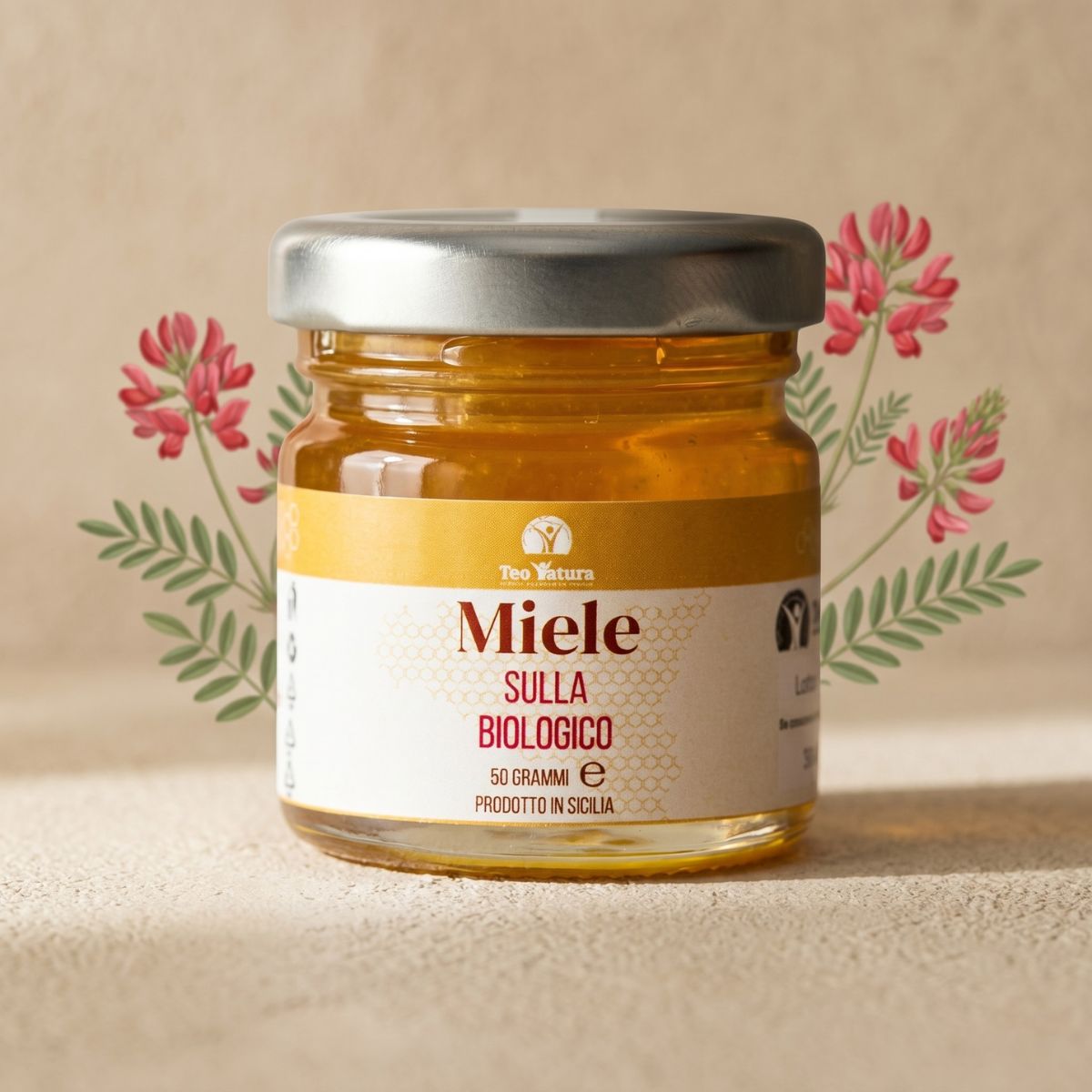 Teo Natura Miele di Sulla Biologico Siciliano 250 g
