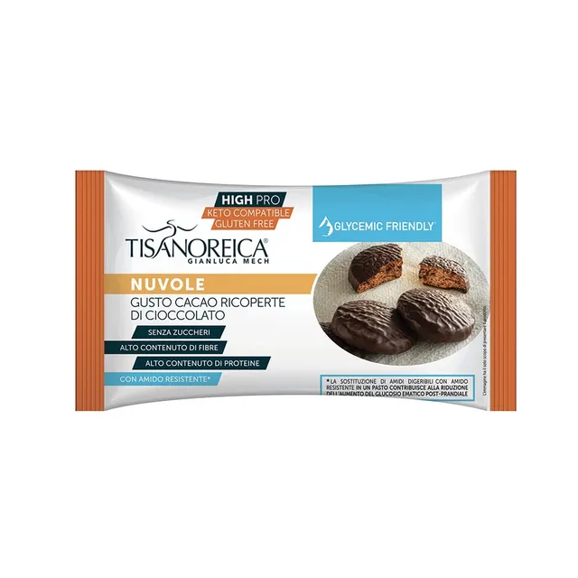 Gianluca Mech Tisanoreica Nuvola Cacao biscotto 10x40g keto