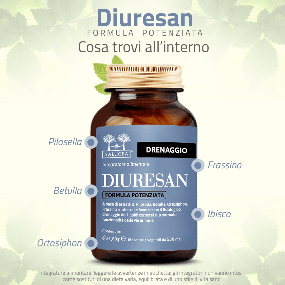 Salugea Diuresan Formula Potenziata Drenante 1 Confezione