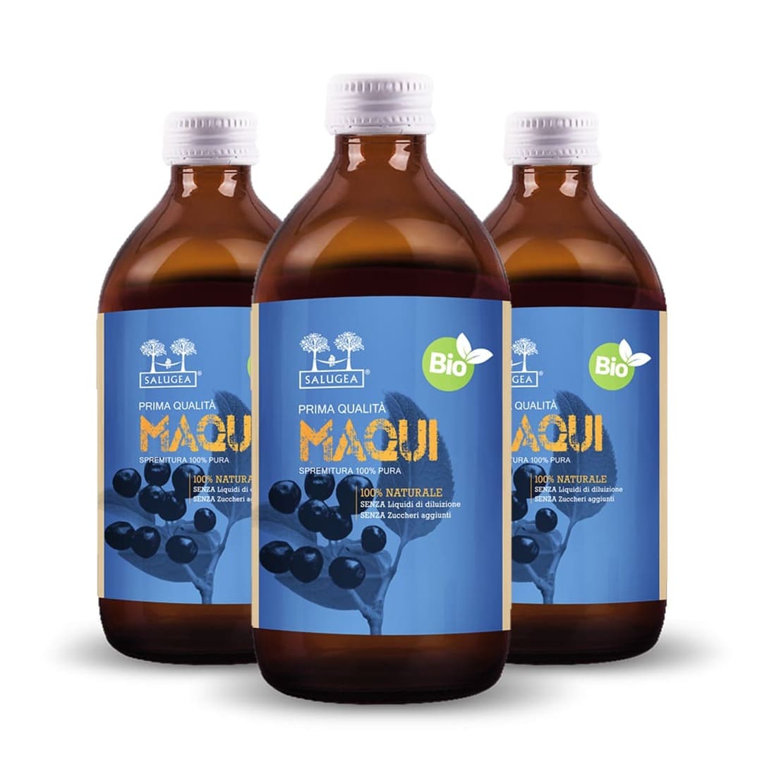 Salugea Succo di Maqui Bio succo 1 flacone antiossidante