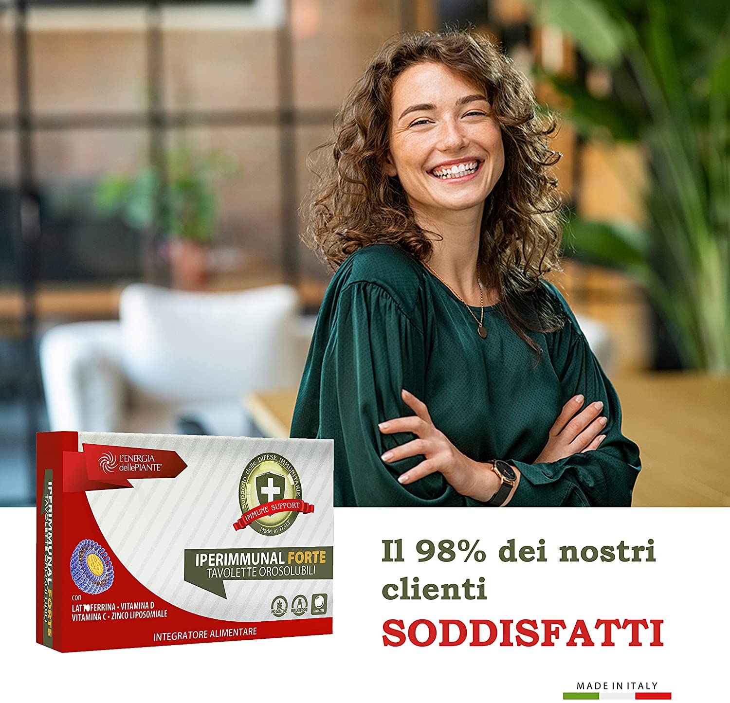 L'energia delle piante Iperimmunal Forte tavolette 24 alla vaniglia
