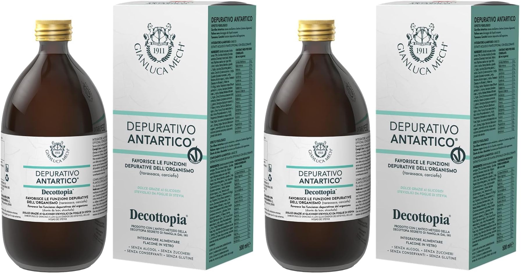 Gianluca Mech Decottopia Antartico integratore detox 500 ml