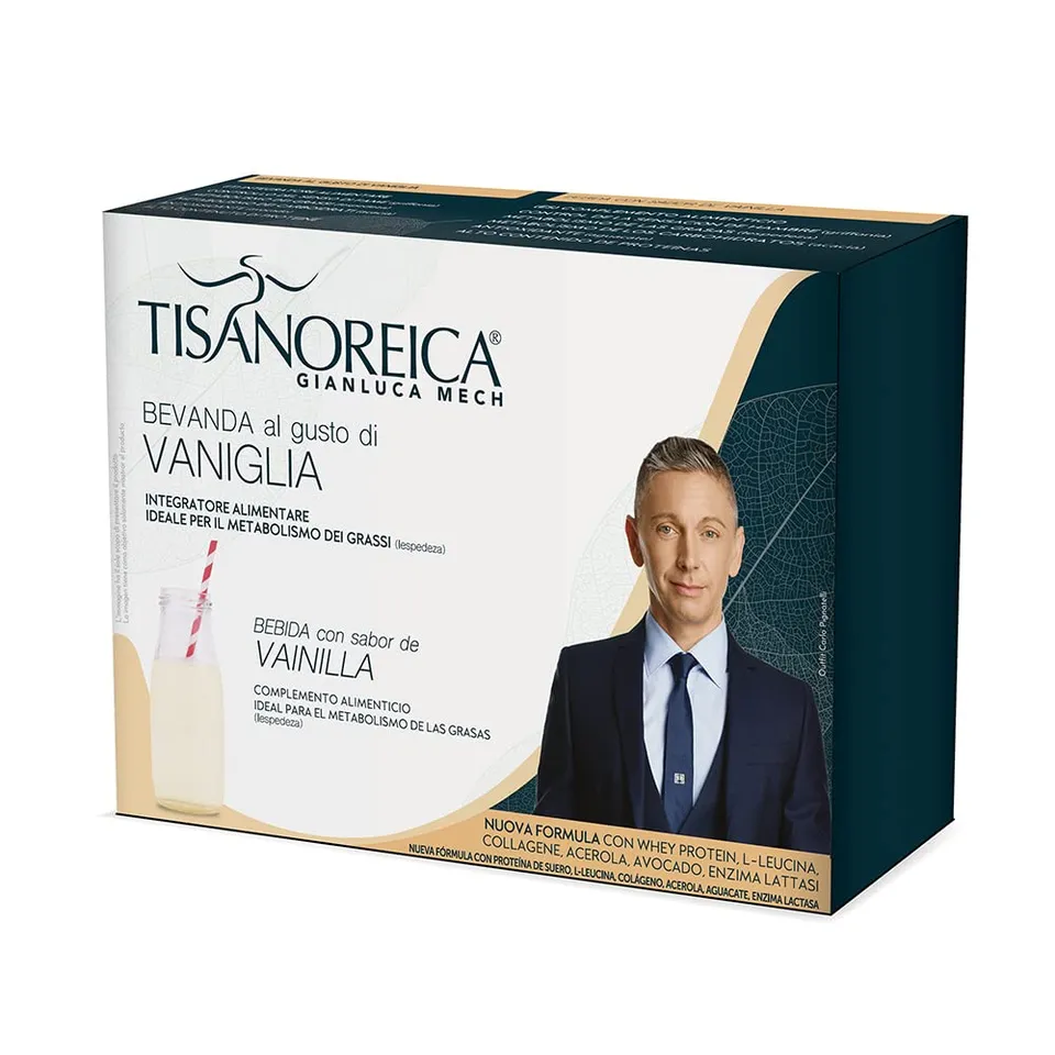 Gianluca Mech Tisanoreica Bevanda Vaniglia 112g 4 bustine keto