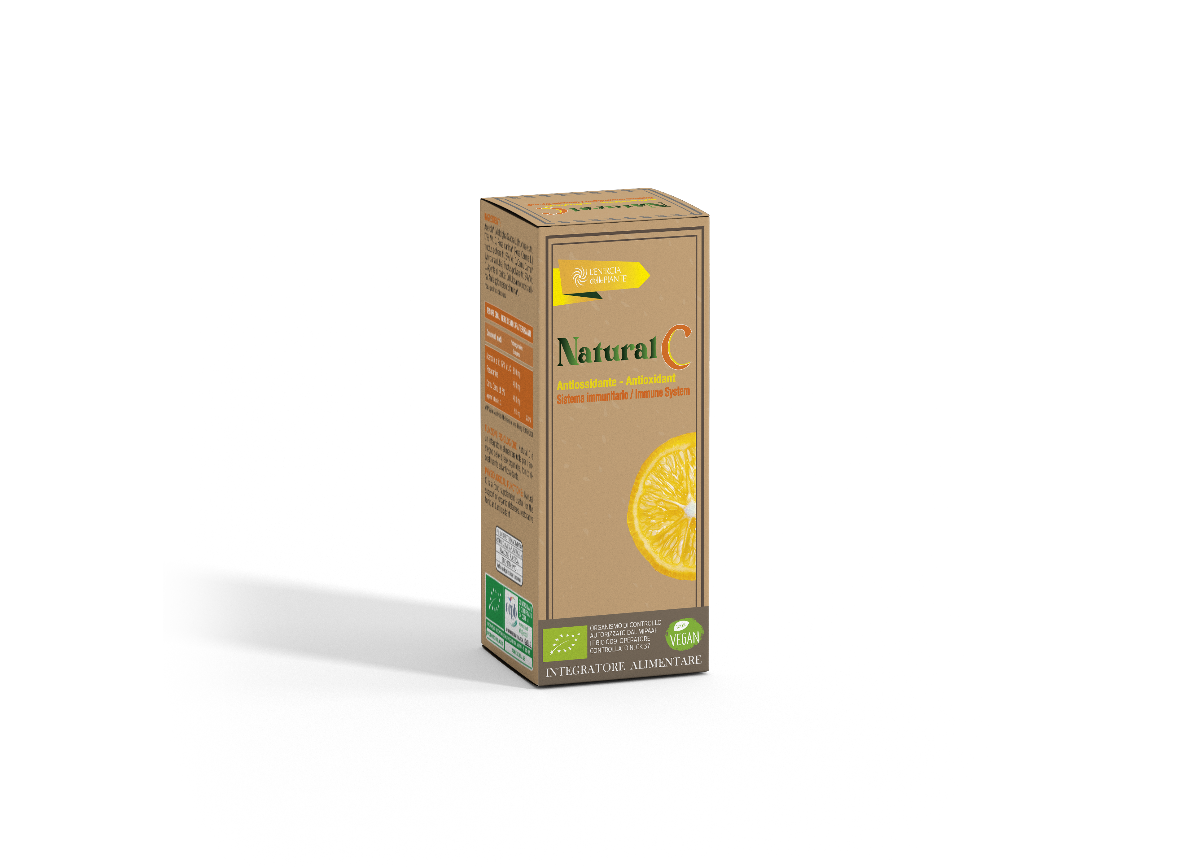 L'energia delle piante Natural C Bio vitamina C 60 compresse