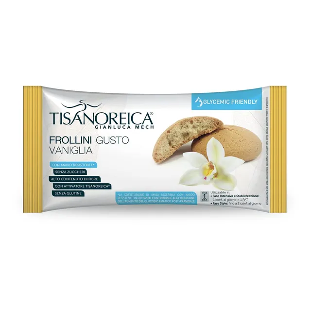 Gianluca Mech Tisanoreica Frollini Vaniglia 200g