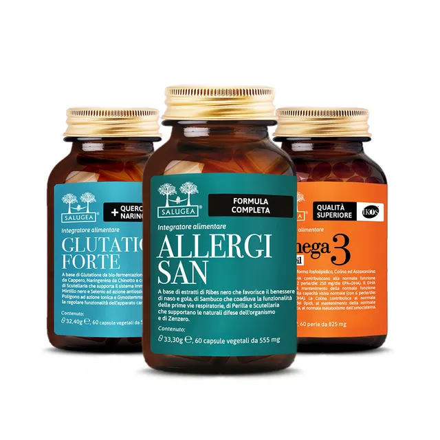 Salugea Percorso Allergi-Stop integratori 1 mese difese