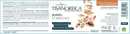 Gianluca Mech Tisanoreica Crema Burro Arachidi 200g