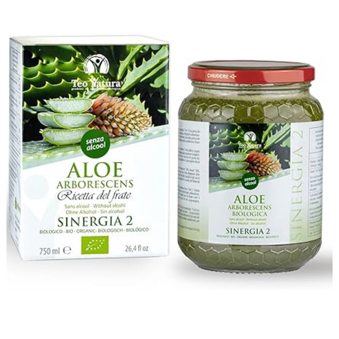Teo Natura Aloe Padre Zago Sinergia 2 succo 750ml miele