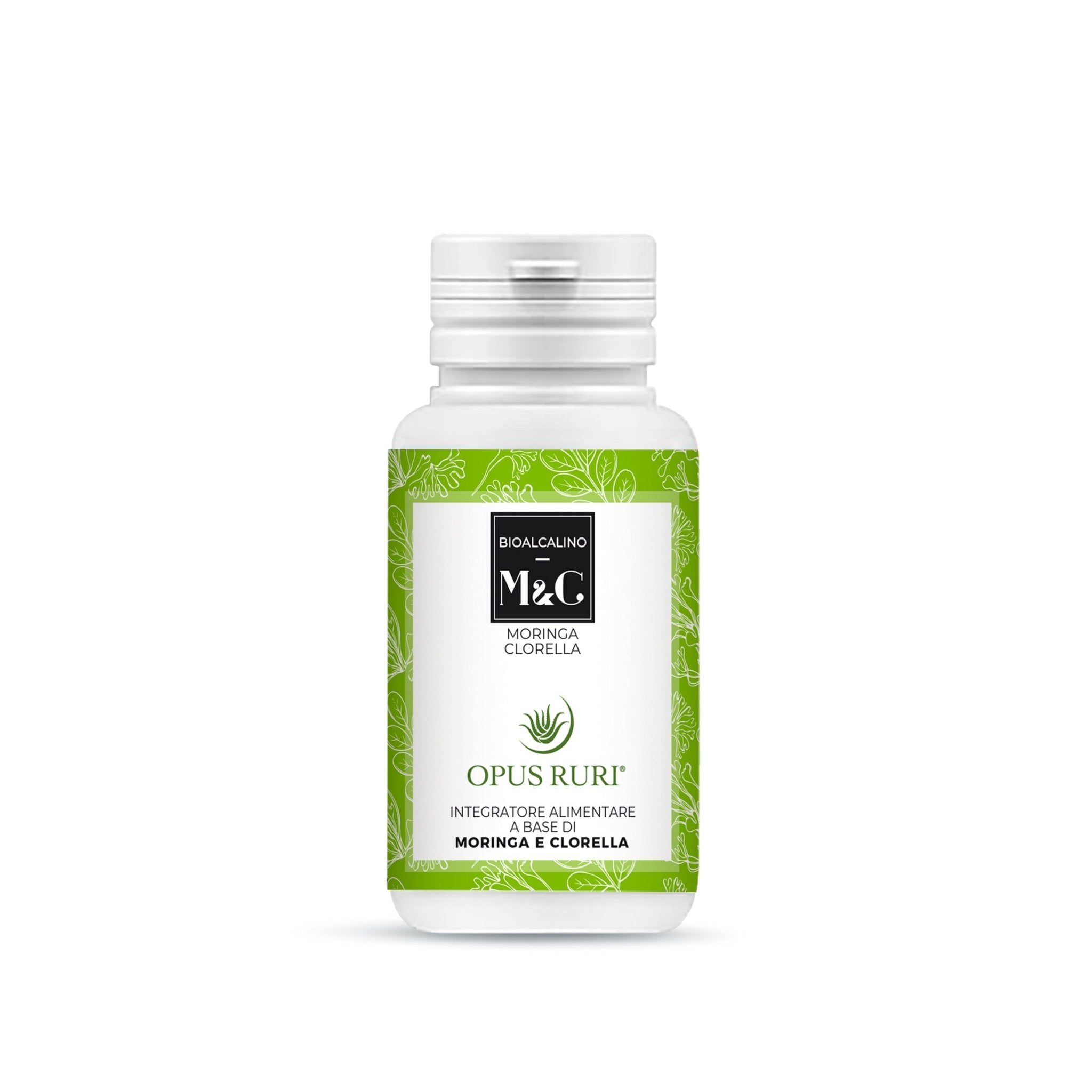 Moltitudo Opus Ruri Bioalcalino Moringa Clorella 90 Capsule