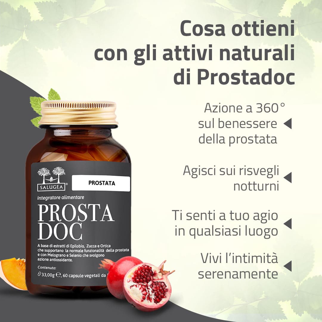 Salugea Percorsi Benessere Prostata Intensivo kit 3 mesi uomo