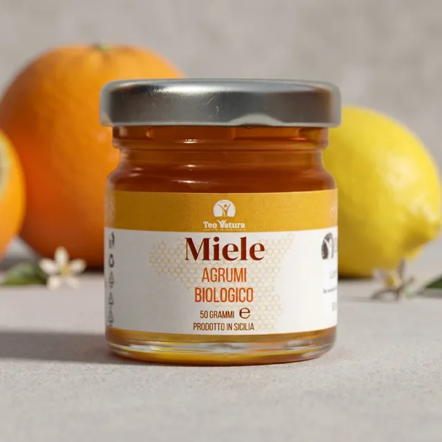 Teo Natura Miele Biologico agrumi siciliano 50 g