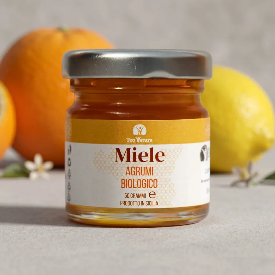 Teo Natura Miele Biologico agrumi siciliano 50 g
