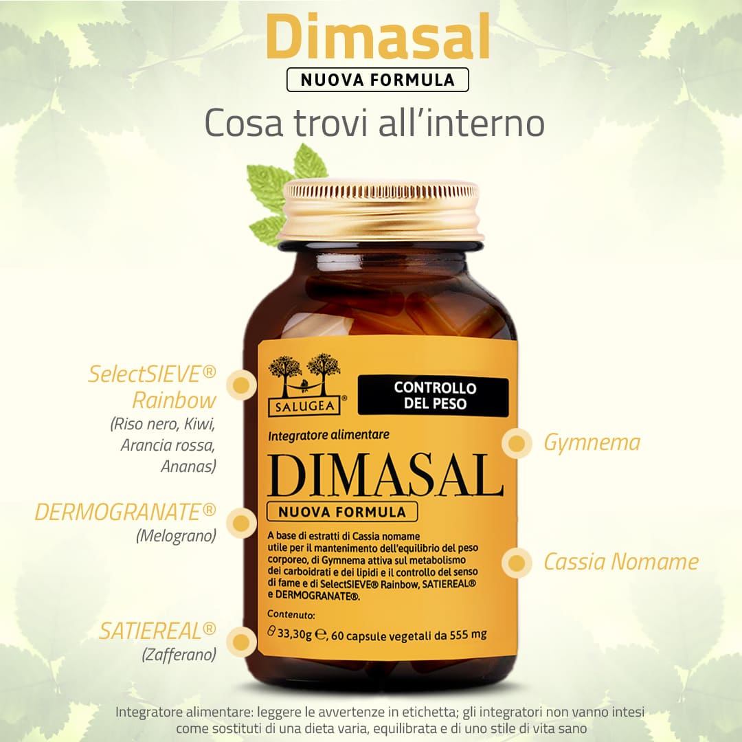 Salugea Dimasal Nuova Formula integratore 1 confezione controllo peso