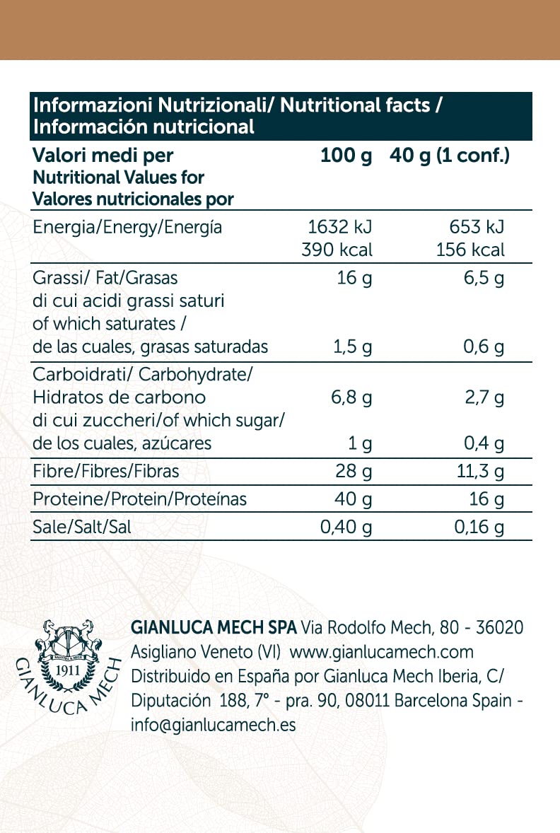 Gianluca Mech Tisanoreica Fette Biscottate 120g 3x40g