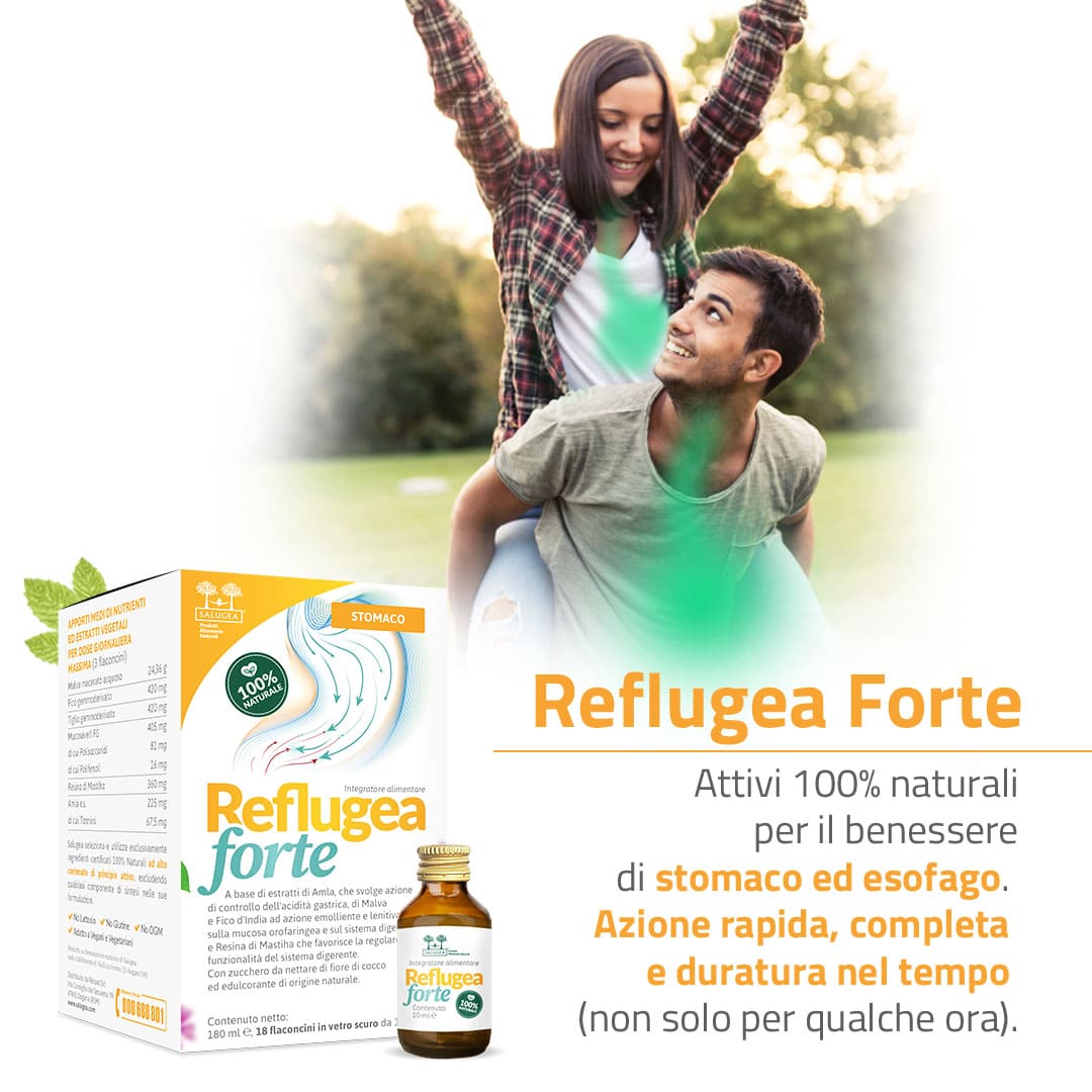 Salugea Reflugea Forte+Rapido kit stomaco 18 flaconcini+45 compresse