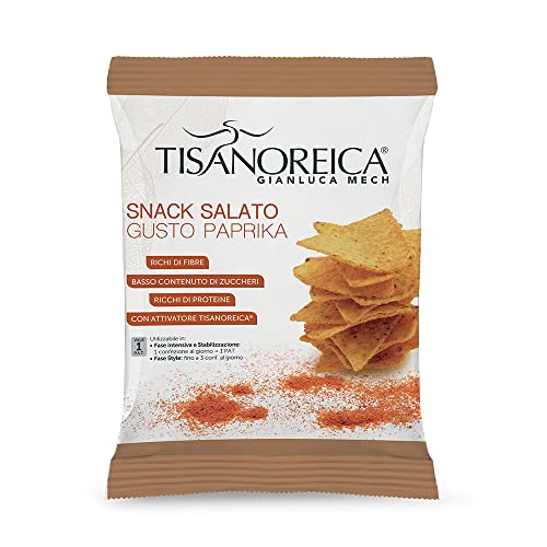Gianluca Mech Tisanoreica Snack Salato Paprika Proteico