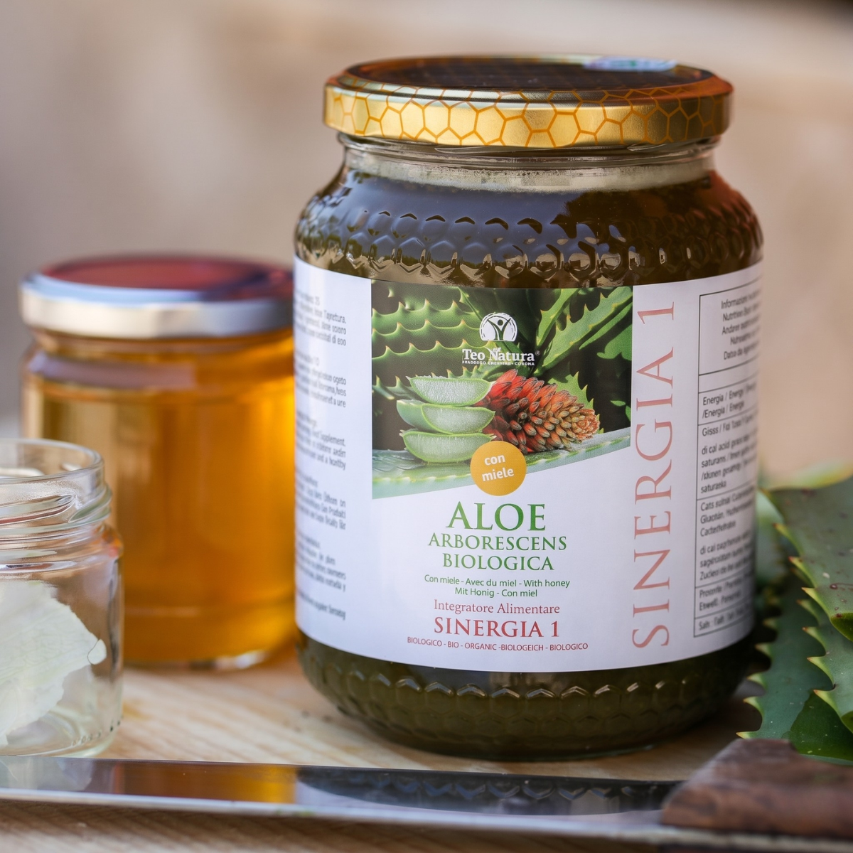 Teo Natura Aloe di padre zago arborescens e miele 750 ml