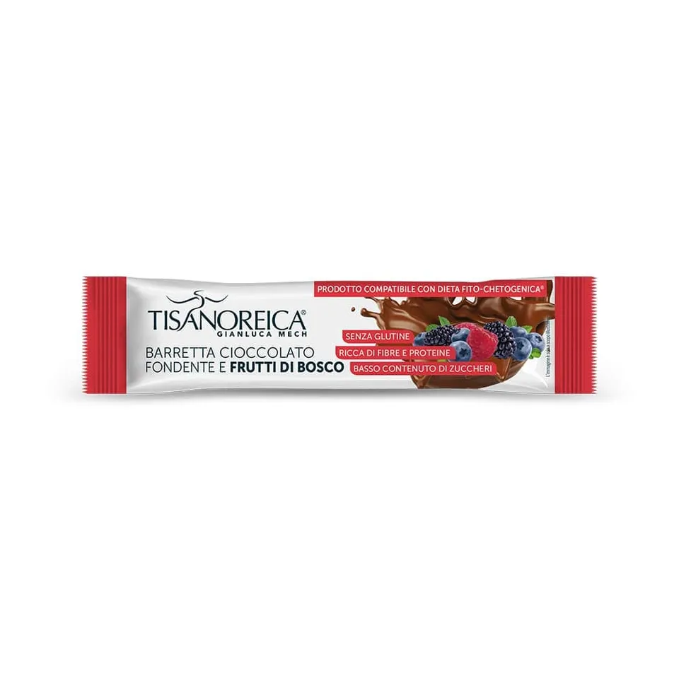 Gianluca Mech Tisanoreica Barretta 35g cioccolato frutti rossi