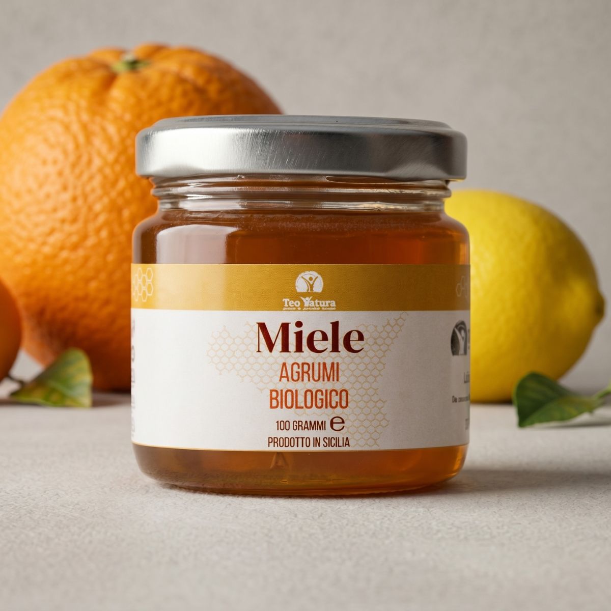 Teo Natura Miele Biologico agrumi siciliano 50 g