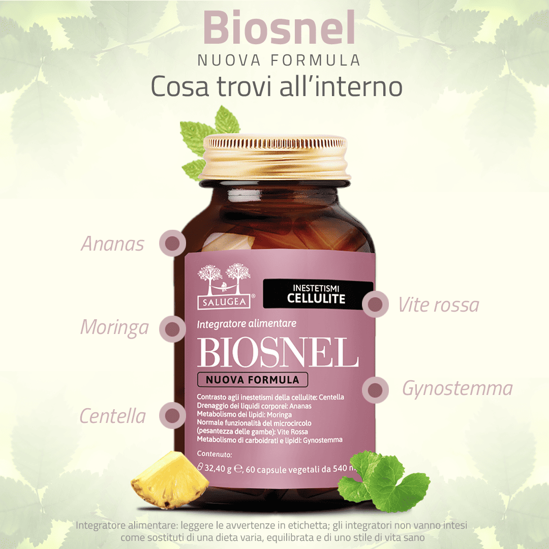 Salugea Biosnel Formula Potenziata integratore cellulite 1 confezione