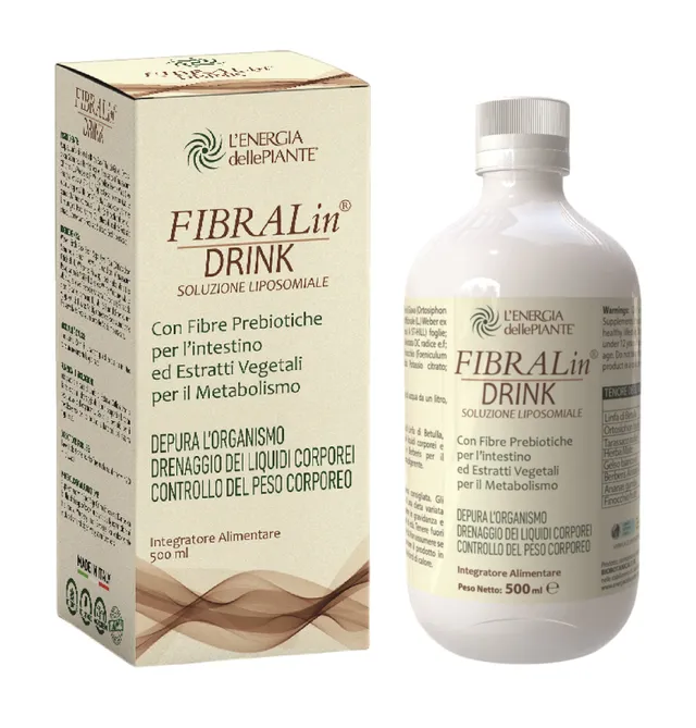 L'energia delle piante Fibralin Drink peso addome 500ml