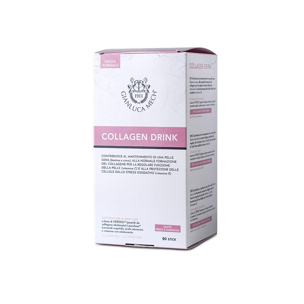 Gianluca Mech Decottopia Collagen Drink Pesca 20x20ml ialuronico