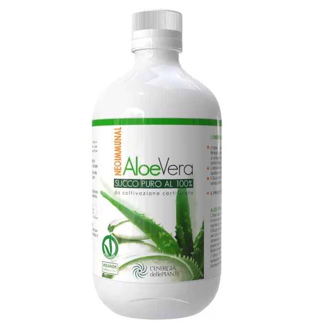 L'energia delle piante Aloe Vera succo puro 1000 ml