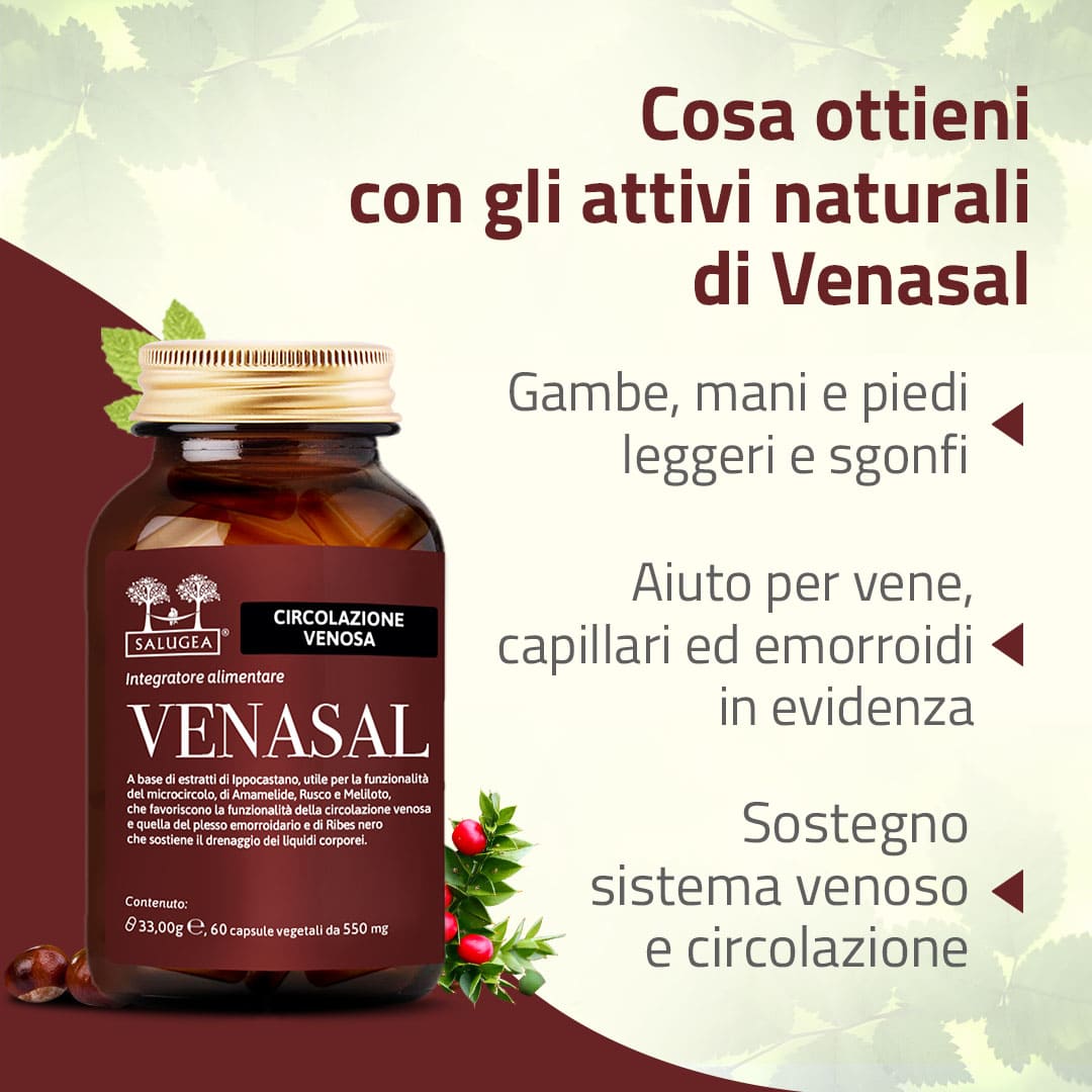 Salugea Percorso Vene e Circolazione kit 1 mese vene